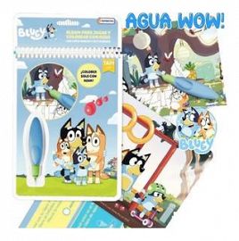 AGUA WOW CON LAPIZ MAGICO BLUEY