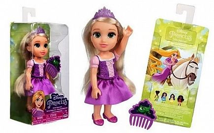 MUÑECA PRINCESA RAPUNZEL  16CM