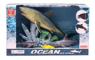 OCEAN SET TIBURONES EN CAJA
