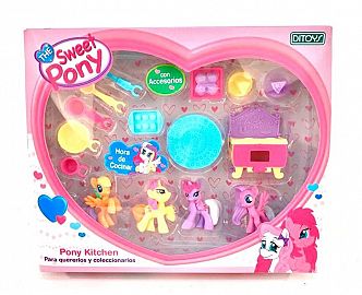 PONY KITCHEN CON ACCESORIOS EN CAJA