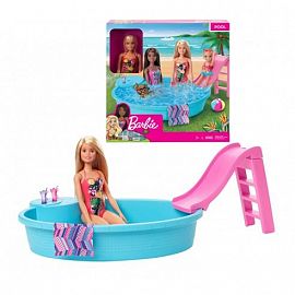 PISCINA BARBIE CON MUÑECA