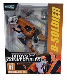 TRANSFORMES CONVERTIBLES DINOSAURIOS - 5 MODELOS