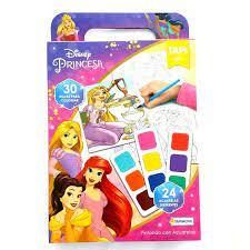 PINTANDO CON ACUARELAS PRINCESAS