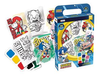 PINTANDO CON ACUARELAS SONIC