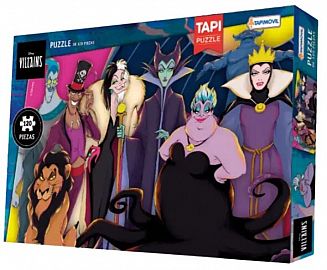 PUZZLE 120 PIEZAS VILLANOS