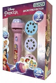 LINTERNA MICRO PROYECTOR PRINCESA