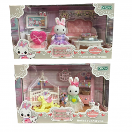 BUNNY BOUTIQUE HOUSE FURNITURE - 4 MODELOS