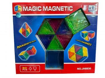 MAGIC MAGNETIC BLOQUES 30 PIEZAS