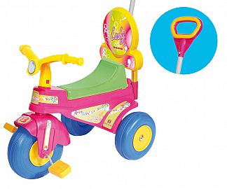 TRICICLO LADY CON BARRAL