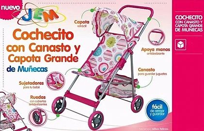 COCHE CON CANASTO Y CAPOTA