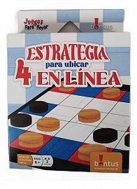 ESTRATEGIA PARA UBICAR 4 EN LINEA