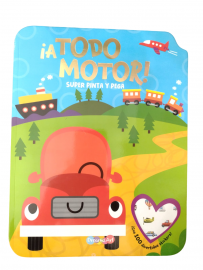 LIBRO PEGA Y PINTA A TODO MOTOR