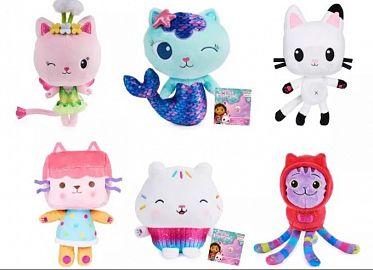 LA CASA DE GABBY PELUCHES 22CM - 6 MODELOS