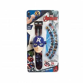 RELOJ PROYECTOR CAPITAN AMERICA