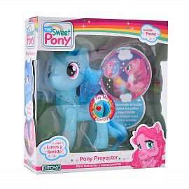 PONY PROYECTOR CON LUCES Y SONIDO 2 COLORES