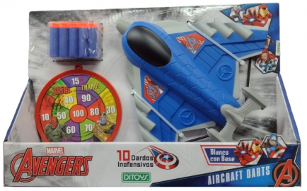 AIRCRAFT DARTS AVENGERS CON BLANCO
