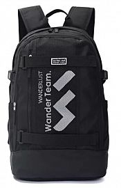 MOCHILA ESPALDA WANDER TEAM LONA NEGRA