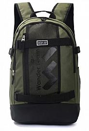 MOCHILA ESPALDA WANDER TEAM LONA VERDE
