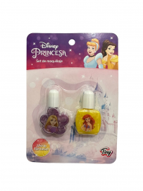SET ESMALTES X2 PRINCESAS EN BLISTER