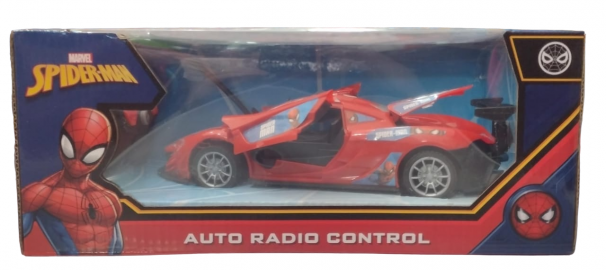 AUTO R/C SPIDERMAN ABRE PUERTAS
