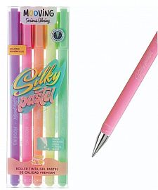 LAPICERA ROLLER GEL PASTEL X5