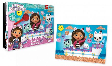 PUZZLE SECRETO 48PZS LA CASA DE GABBY