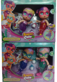 SUPER CUTE SIRENAS X2