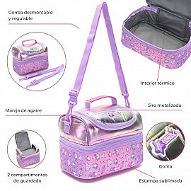 LUNCHERA SKORA HAPPY SHINE ESTAMPADA