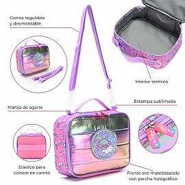 LUNCHERA SKORA THINK HAPPY SHINE ESTAMPADA