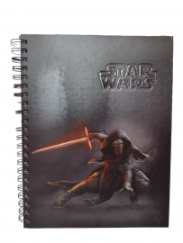 CUADERNO UNIVERSITARIO ESPITAL TAPA DURA STAR WARS