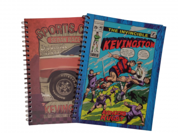 CUADERNO UNIVERSITARIO TAPA FLEXIBLE 80 HOJAS KEVINGSTON (7012)(3847)