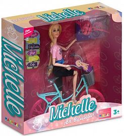MICHELLE MUÑECA EN BICICLETA