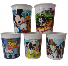 VASO CHICO PERSONAJES