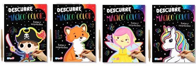 DESCUBRE MAGICO COLOR - 4 MODELOS