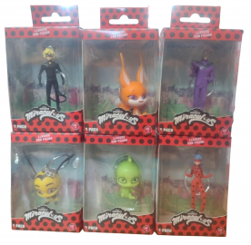 MIRACULOUS LLAVERO 7CM EN CAJA - 12 MODELOS - NO ELEGIBLE