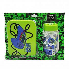 SET CONTENEDOR Y BOTELLA LETS PLAY