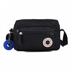 BANDOLERA SKORA PINK TECHNO NEGRA/AZUL