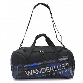 BOLSO WANDERLUST ACTIVE 60X28X25 NEGRA/AZUL