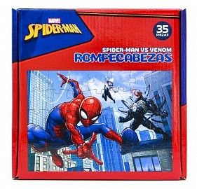 ROMPECABEZAS 35 PIEZAS SPIDERMAN VS VENOM