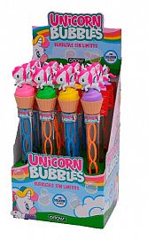 BURBUJERO TUBO UNICORNIO - 4 COLORES