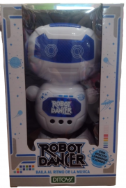 ROBOT DANCER CON LUZ Y SONIDO