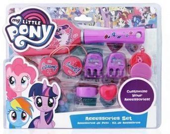 SET CEPILLO CON ACCESORIOS PONY