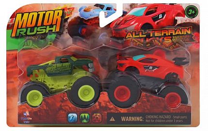 MOTOR RUSH CAMIONETAS X2 EN BLISTER