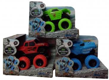 CAMIONETA FRICCION 360° EN CAJA - 3 MODELOS