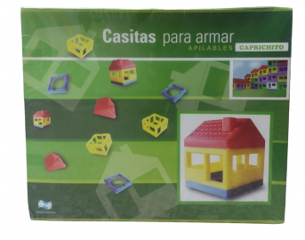 CASITAS PARA ARMAR 30 PIEZAS EN CAJA