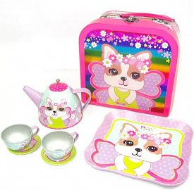 VALIJA CON JUEGO DE TE MUSHI SIMONES