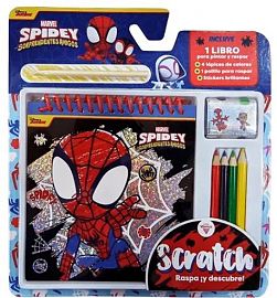 SCRATCH LIBRO PARA RASPAR SPIDEY