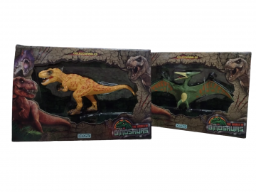 THE WORLD OF DINOSAURIOS - 6 MODELOS