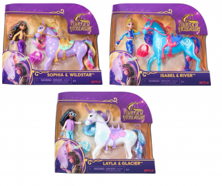 UNICORN ACADEMY MUÑECA Y UNICORNIO - 5 MODELOS