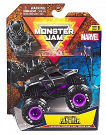 MONSTER JAM 1:64 METAL BLACK PANTHER